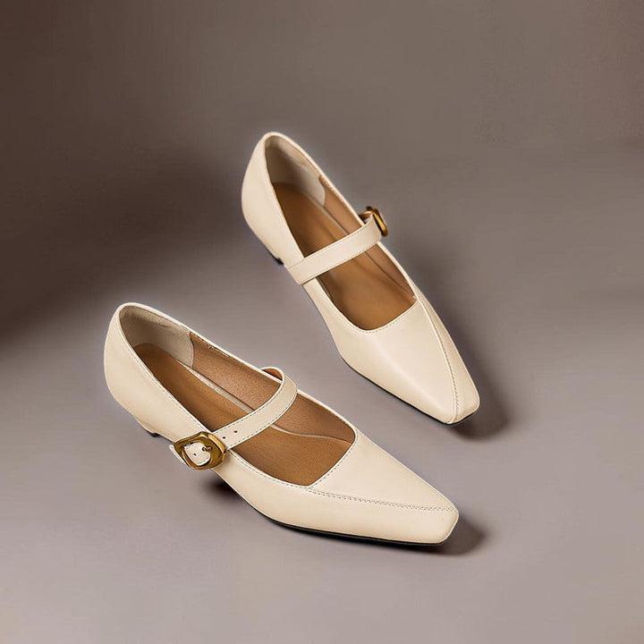 Zorae - Paneled Mary Jane Heel
