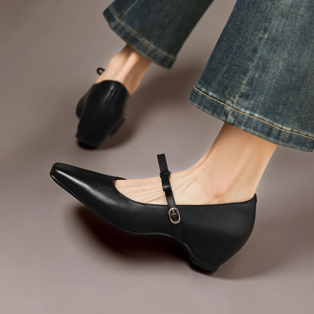 Bryony - Bow-Strap Mary Jane Pump
