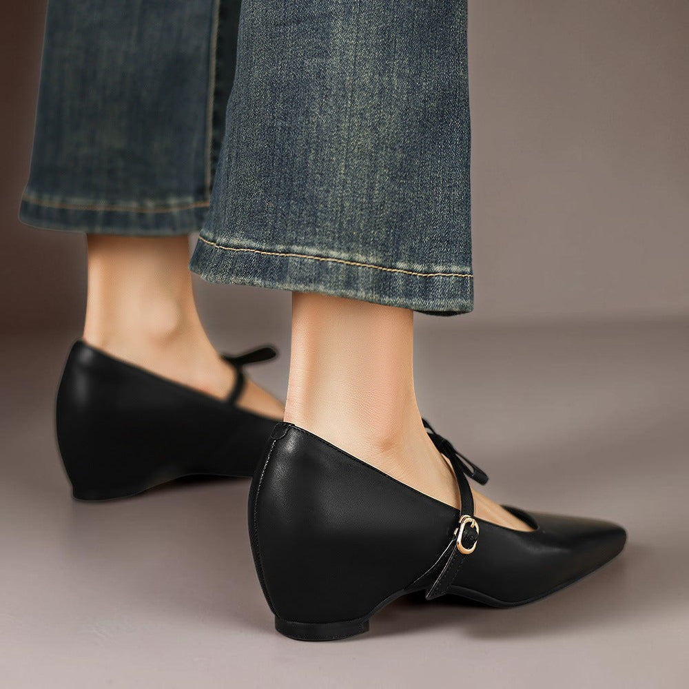 Bryony - Bow-Strap Mary Jane Pump