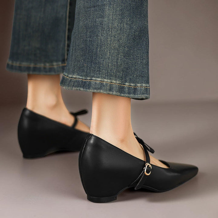 Bryony - Bow-Strap Mary Jane Pump