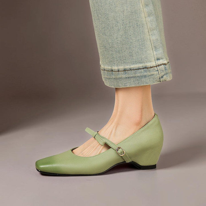 Bryony - Bow-Strap Mary Jane Pump