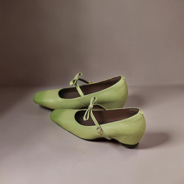 Bryony - Bow-Strap Mary Jane Pump