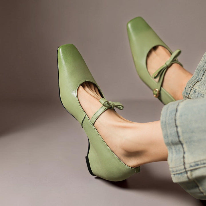 Bryony - Bow-Strap Mary Jane Pump