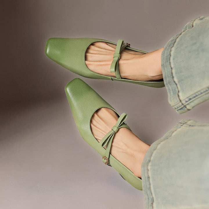 Bryony - Bow-Strap Mary Jane Pump
