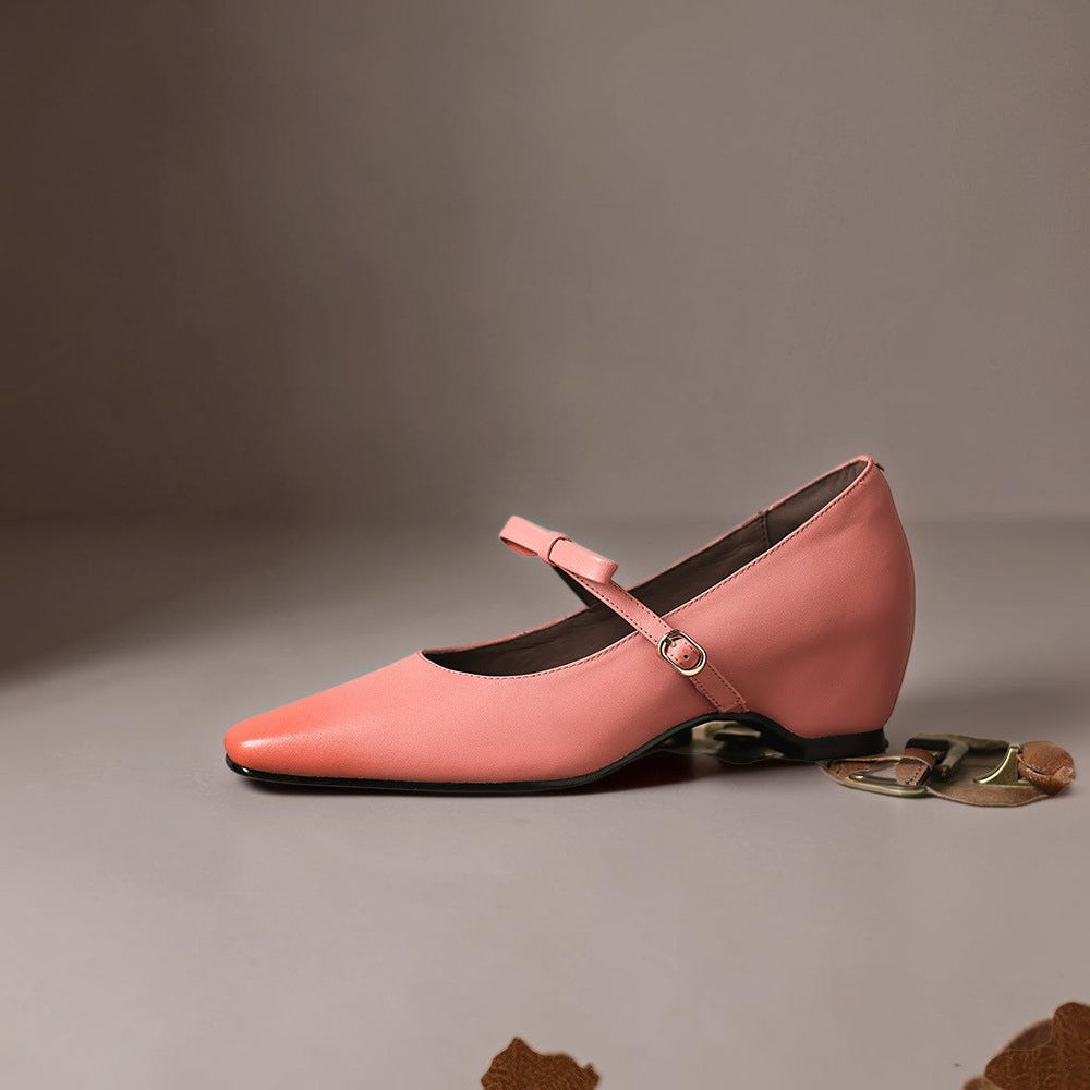 Bryony - Bow-Strap Mary Jane Pump