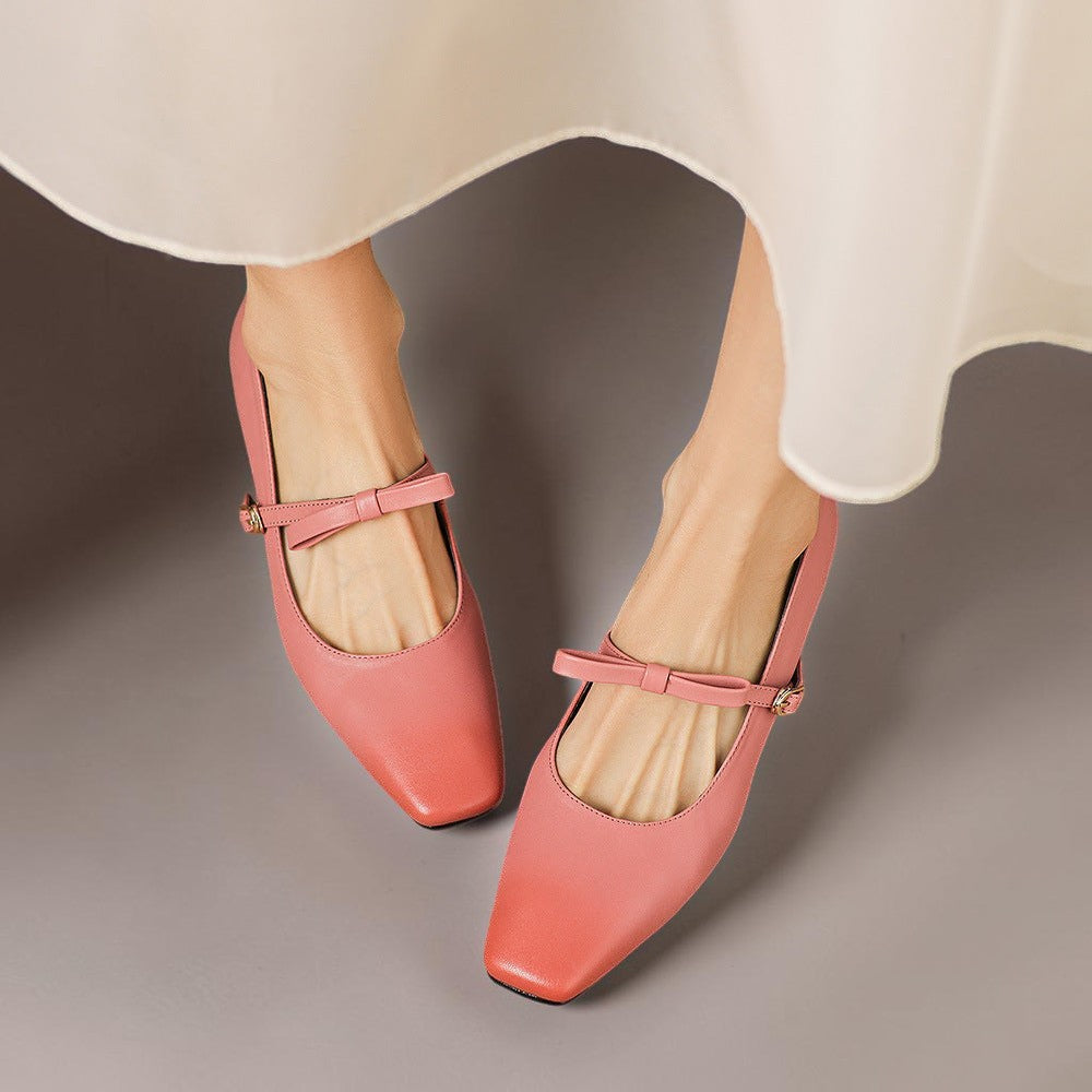 Bryony - Bow-Strap Mary Jane Pump