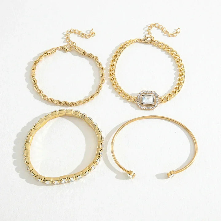 Domitia Calvina Gold Bracelet Set